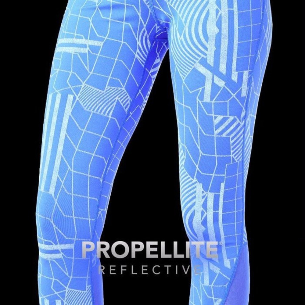 Reflective Hi-Vis Running Capri MED - Picture 2 of 7